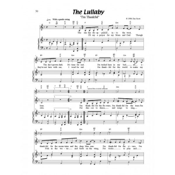 Lullaby, The Solo Sheet