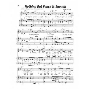 Nothing But Peace Solo Sheet