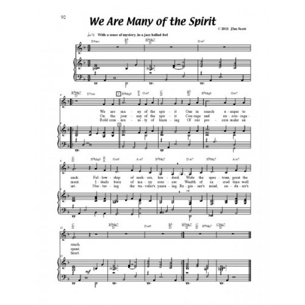 We Are Many of the Spirit Solo Sheet
