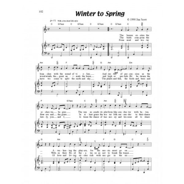 Winter to Spring Solo Sheet
